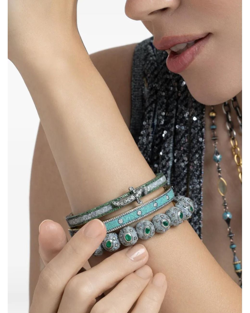 Bracciale Rigido di Sevan Bıçakçı in Metallic