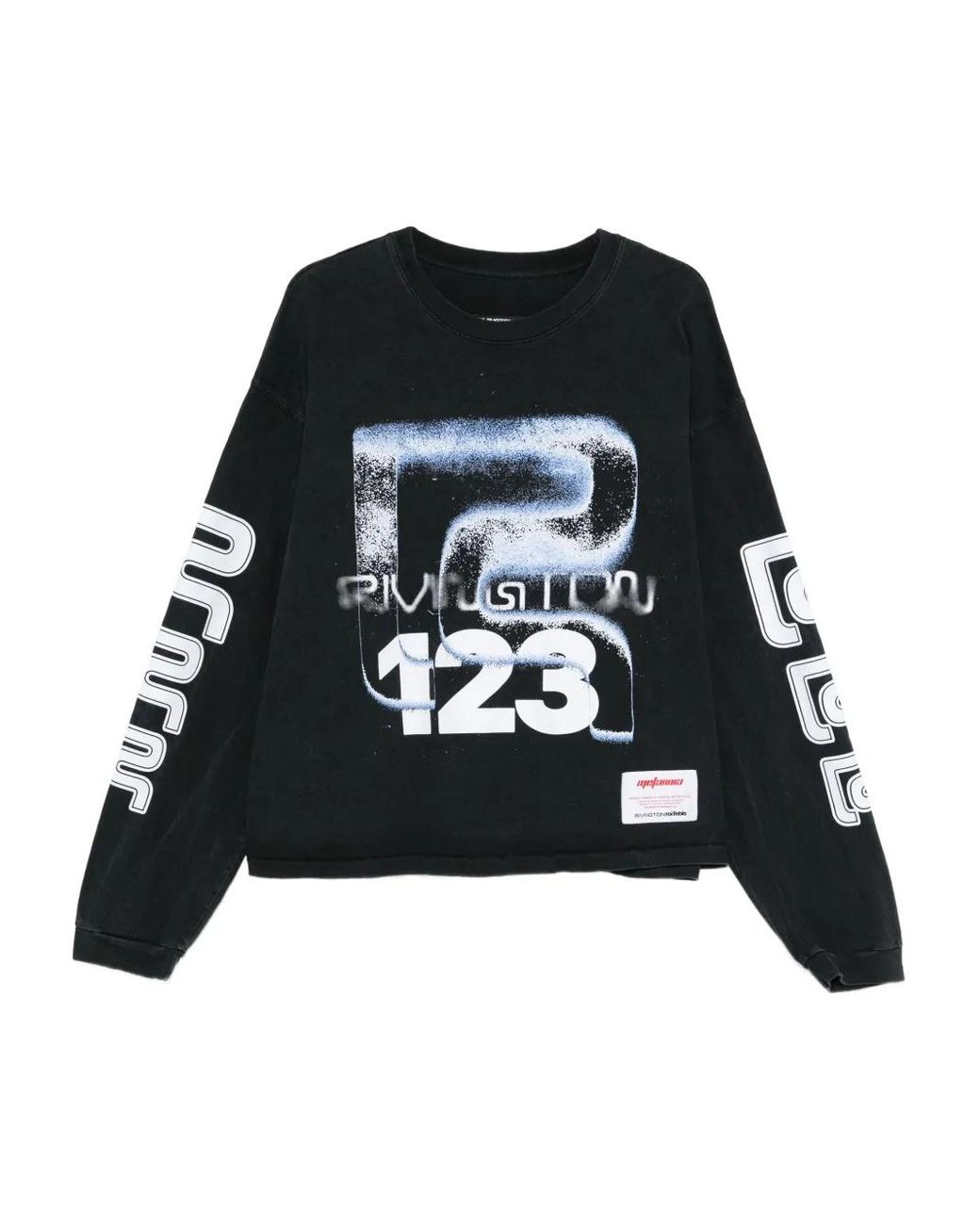 rrr123-black-Graphic-Print-