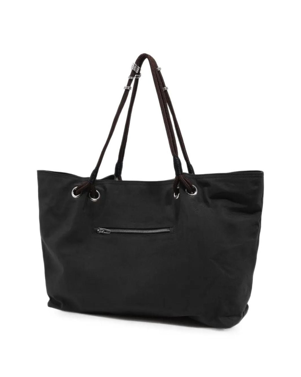 Bimba Y Lola Black Grand Sac À Main En Nylon