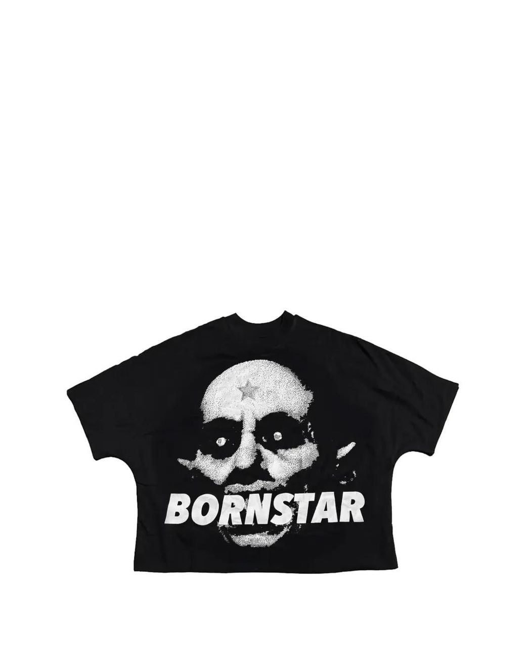 Stadium Goods Black Bornstar Face T-Shirt for men
