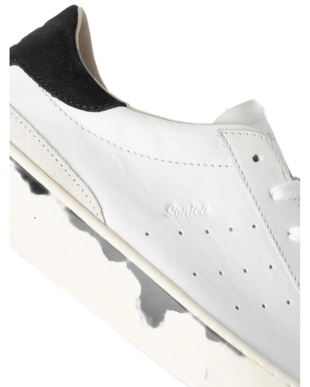 Date White Sonica Logo-Debossed Sneakers for men