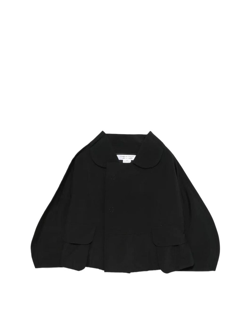 Comme des Garçons Black Peter Pan-Collar Wool Jacket