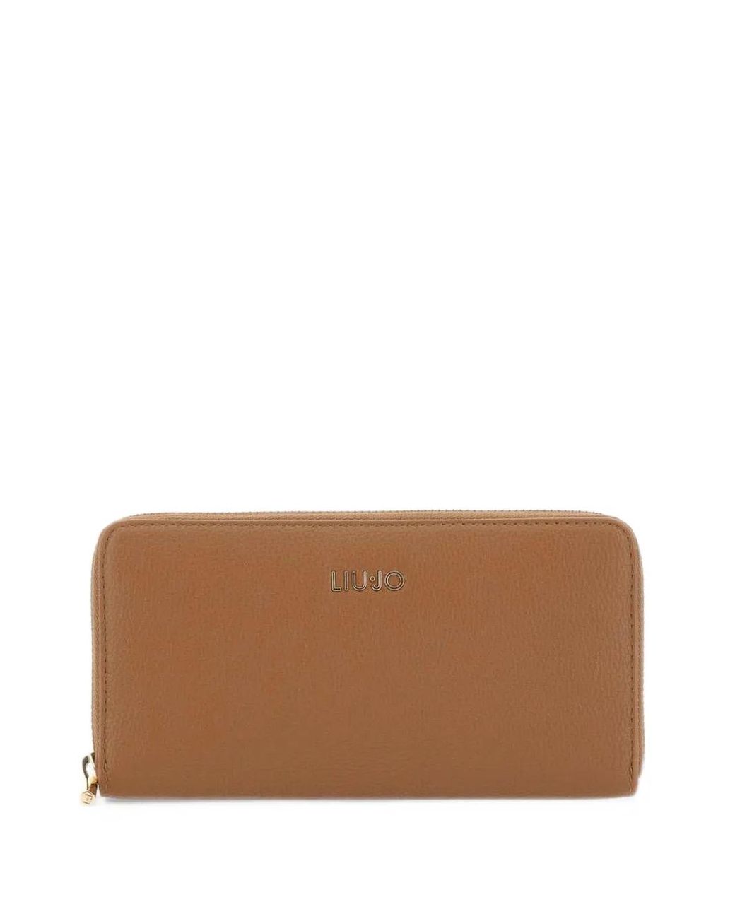 Liu Jo Brown Large Zip Wallet