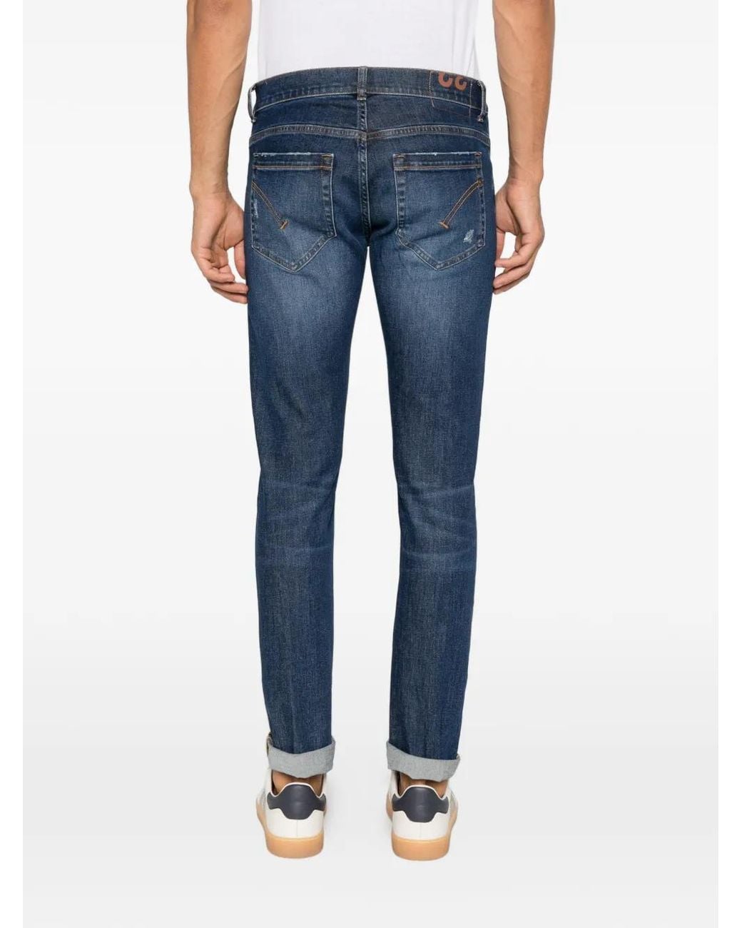 Dondup Blue George Skinny-Fit Jeans for men