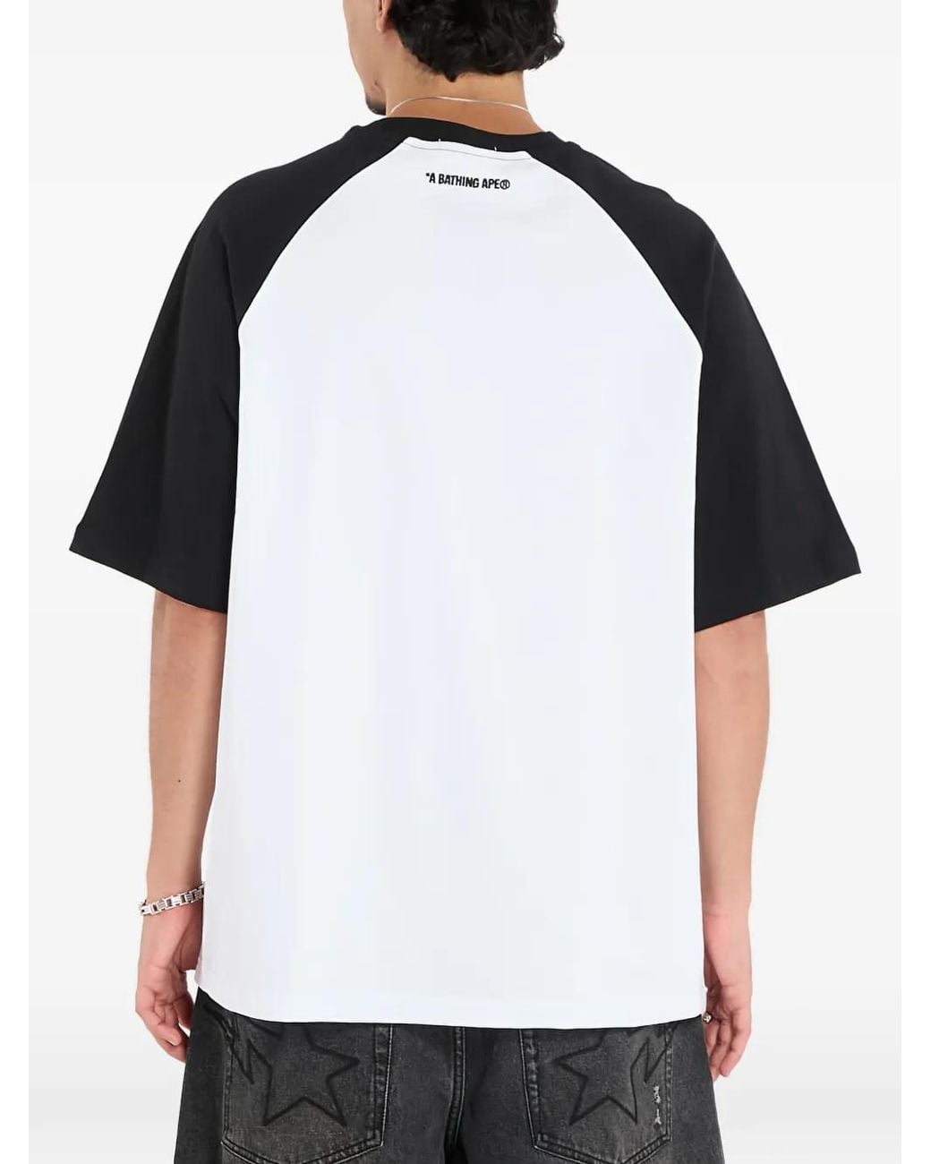 A Bathing Ape White Relaxed-Fit T-Shirt for men
