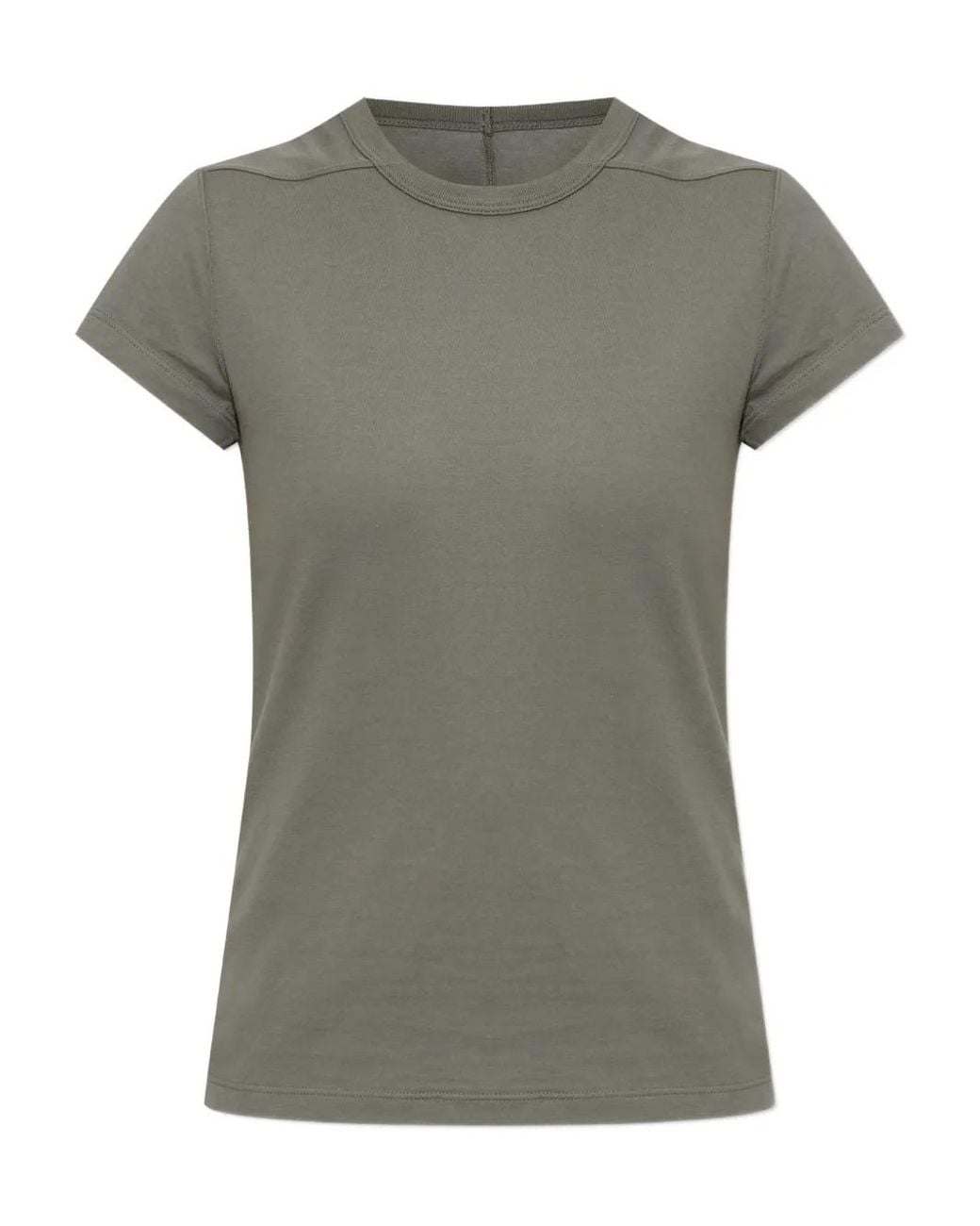 Rick Owens Green Cropped Level T T-Shirt