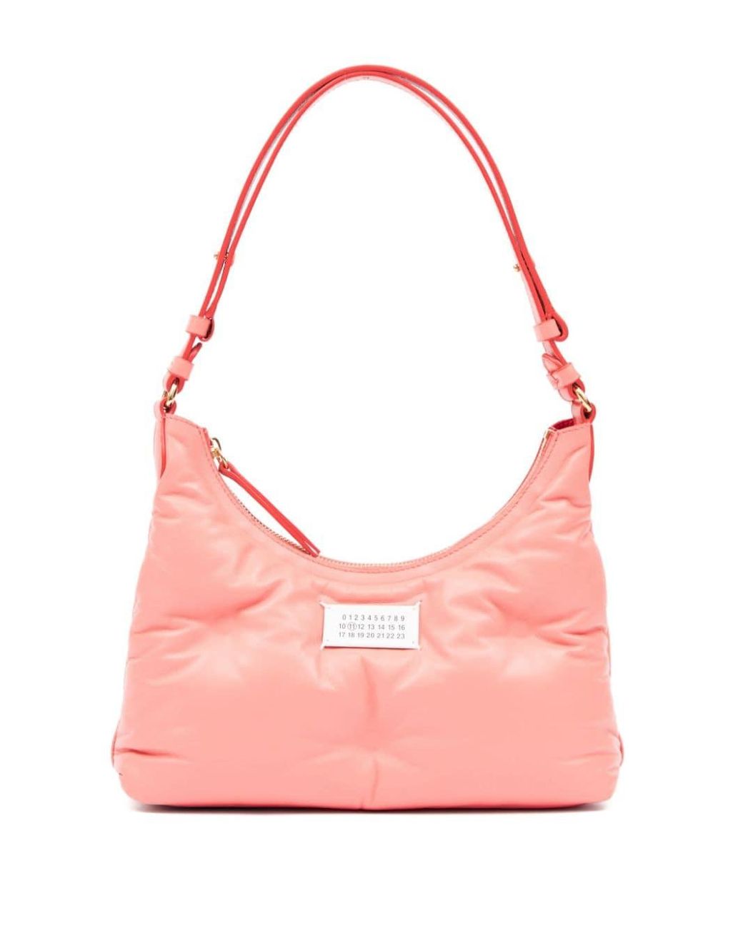 Maison Margiela Glam Slam Quilted Shoulder Bag in Pink | Lyst