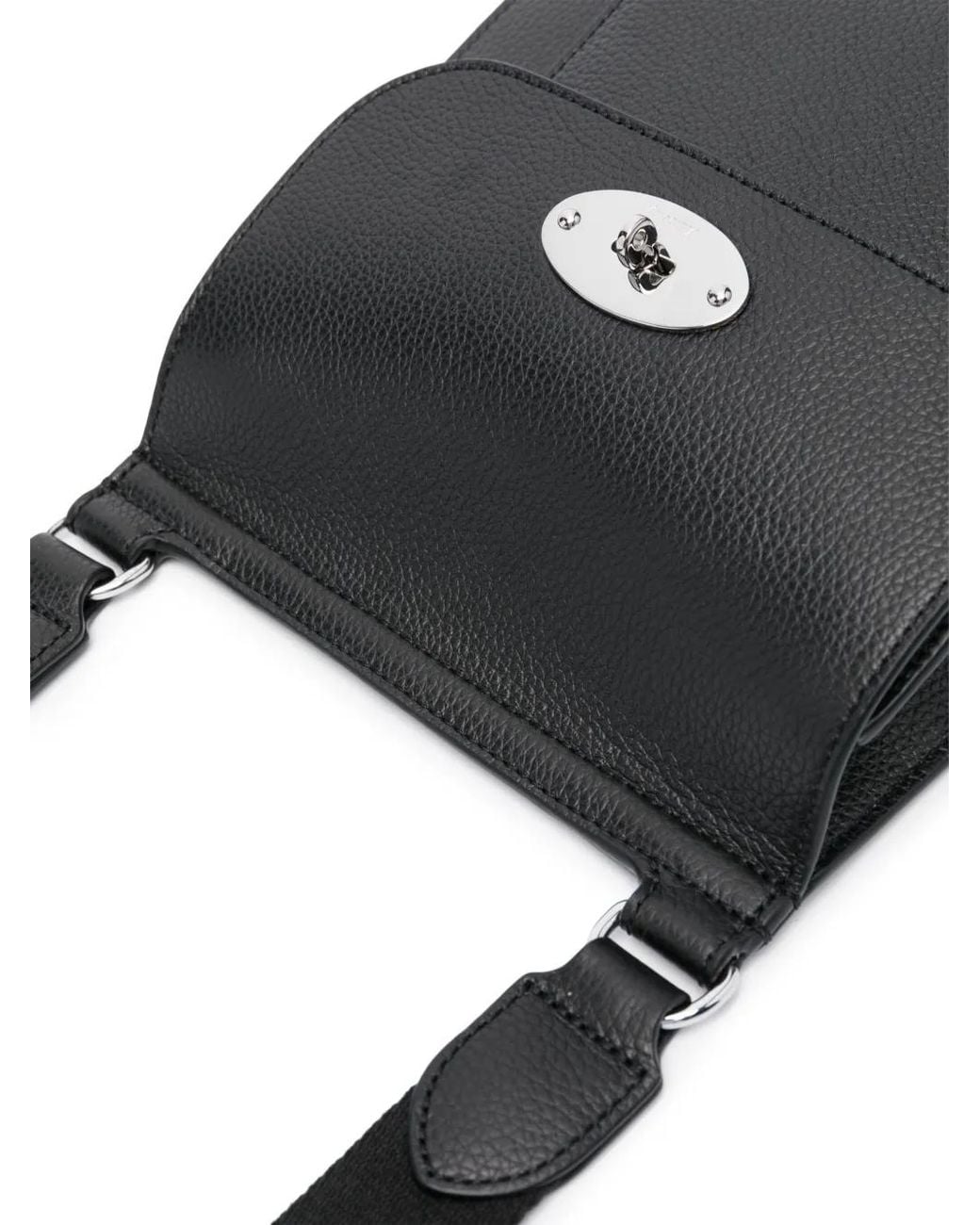 Mulberry Black Small Antony Bag for men