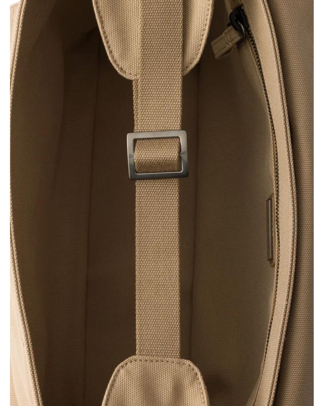 Prada Brown Canvas Messenger Bag for men