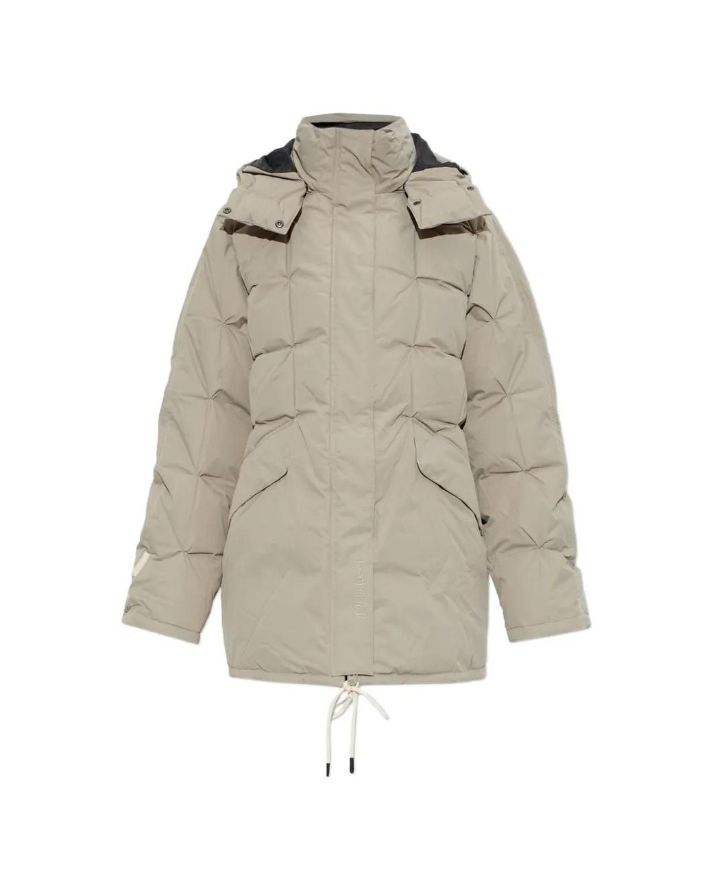Rethinkit Studios Natural Quilted Hooded Jacket