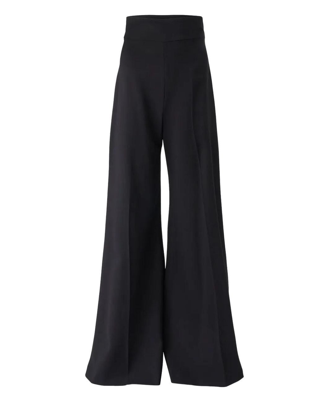 Carolina Herrera Blue High-Waisted Palazzo Pants