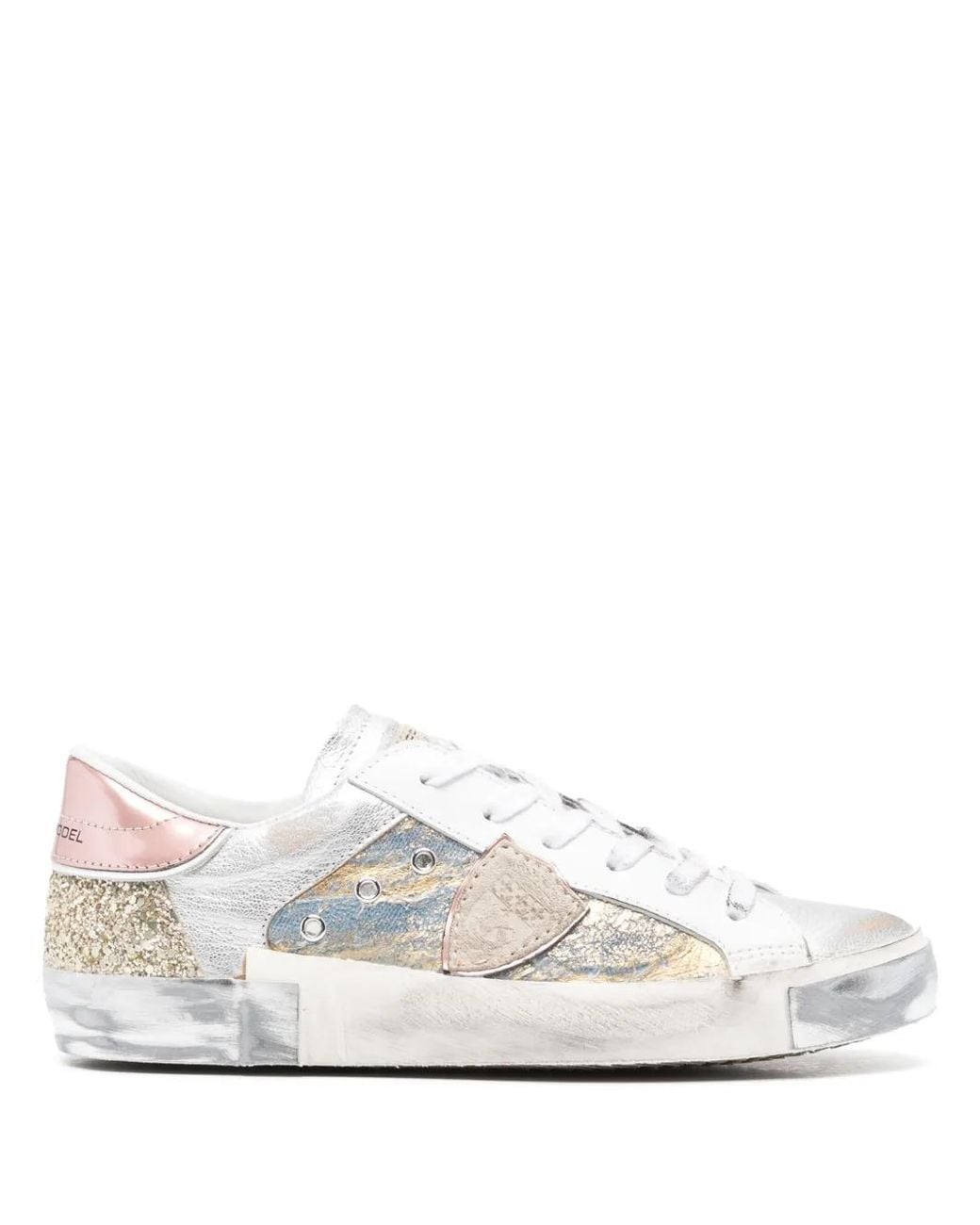 Philippe Model White Prxs Tennis Sneakers