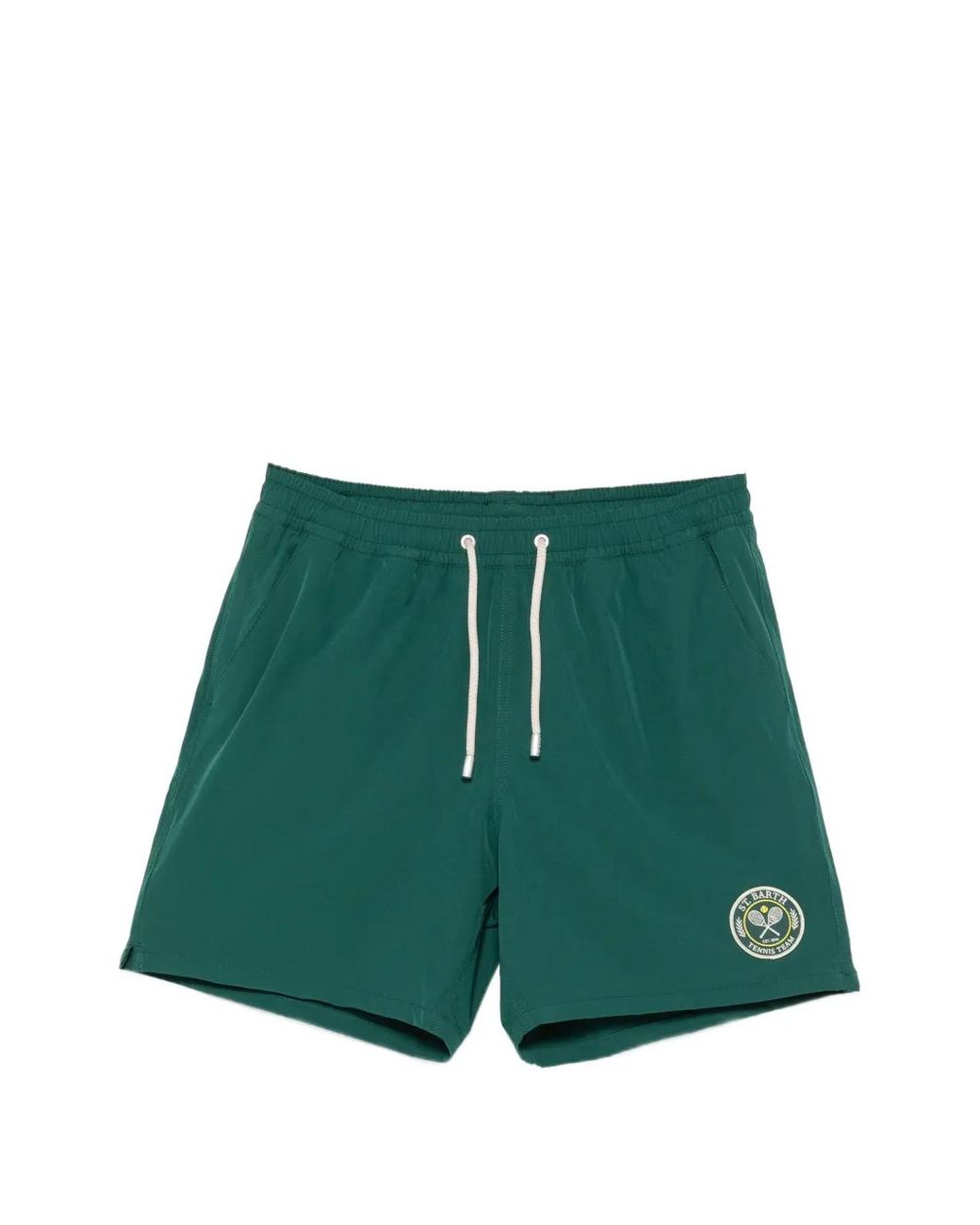 Mc2 Saint Barth Green Classic Stretch Comfort Swim Shorts for men
