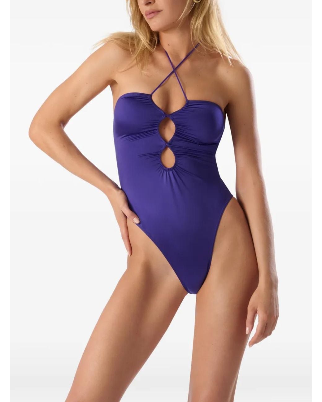 Bañador Glow Maison Close de color Purple