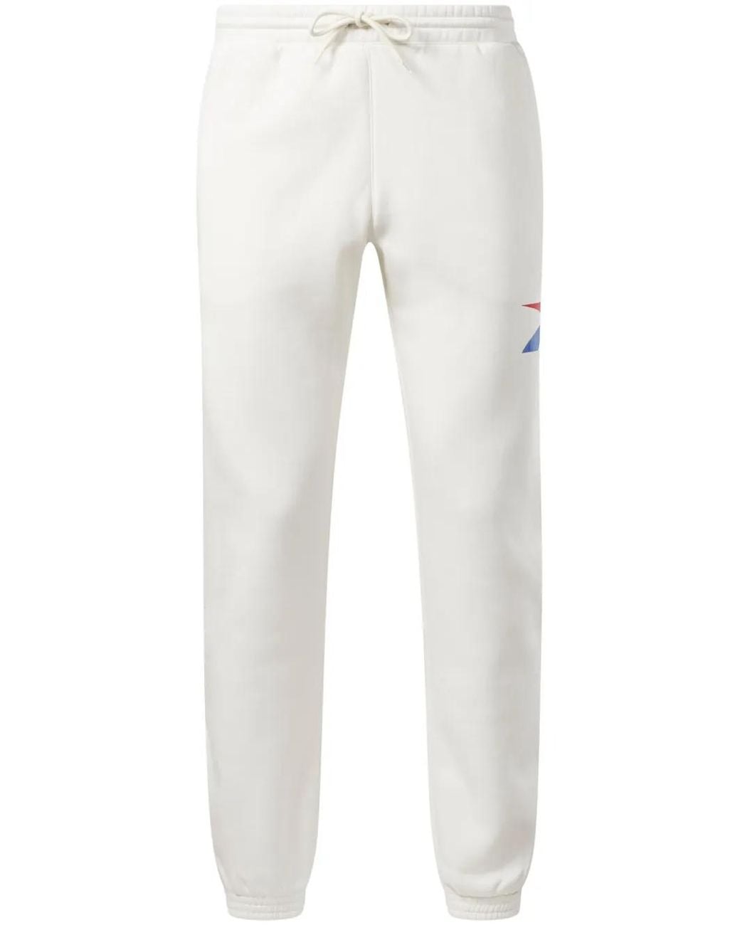 Reebok Blue Vector-Logo Track Pants for men