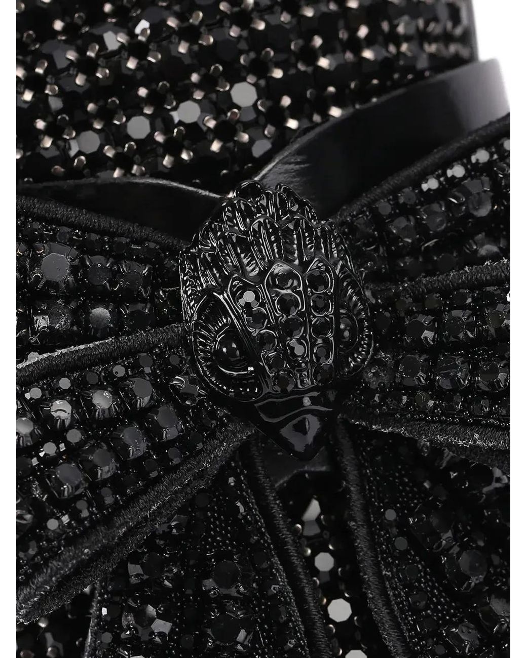 Kurt Geiger Black Embellished Loafers