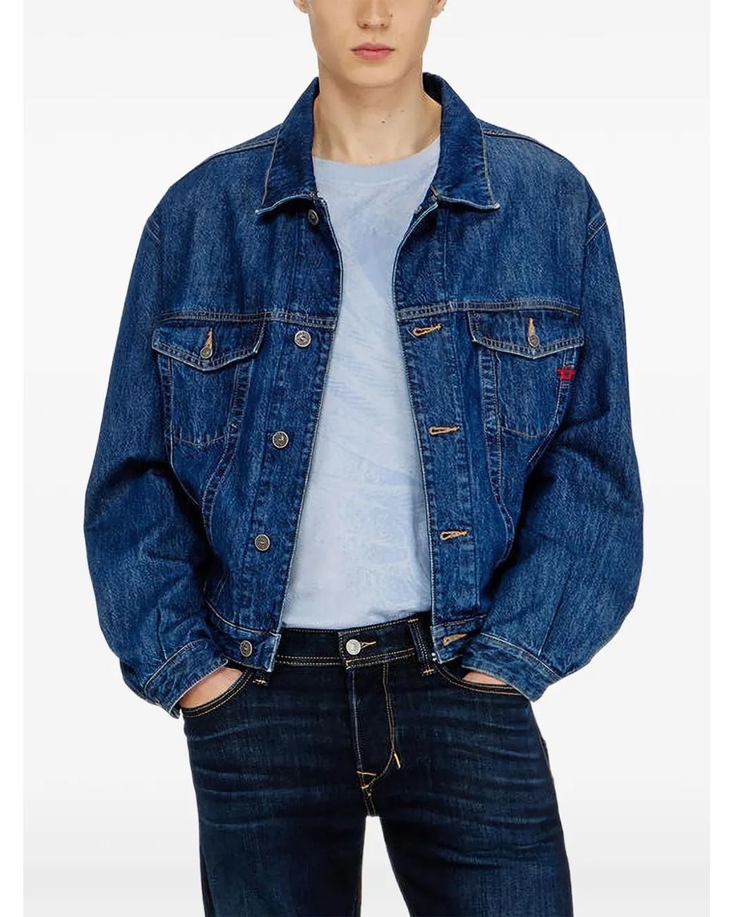 DIESEL Blue 1986 Larkee-Beex L.32 Pantaloni for men
