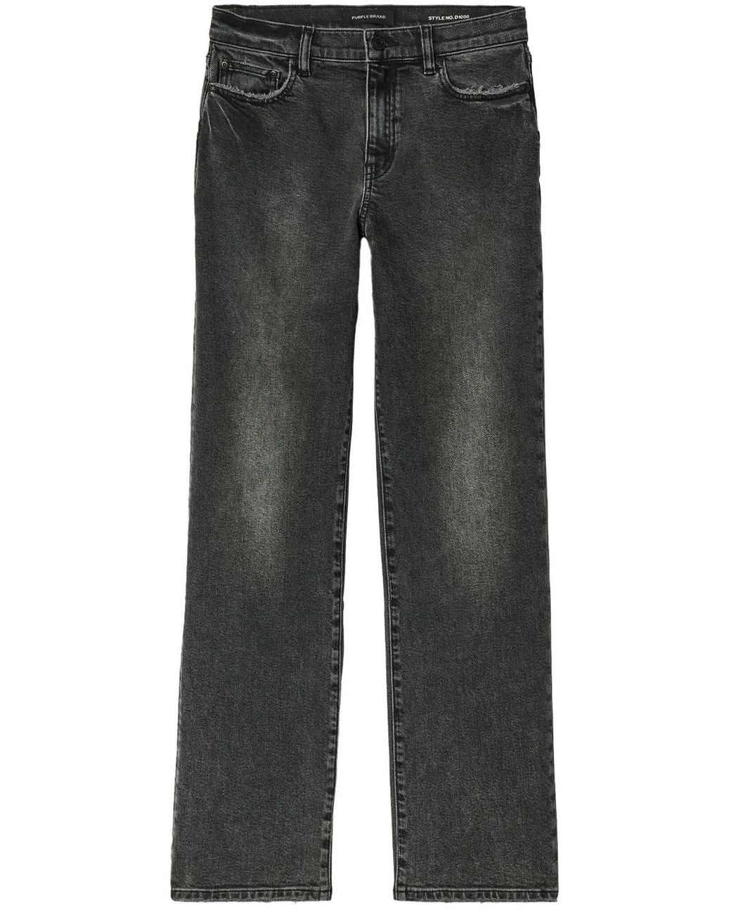 Vaqueros Rectos Purple Brand de color Gray