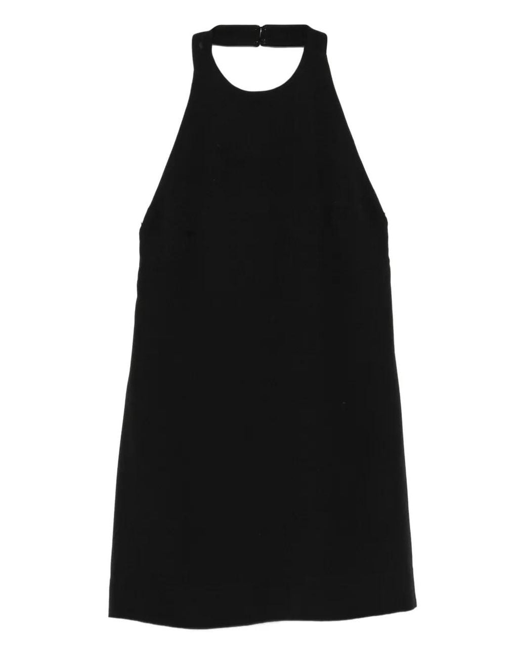 Reformation Black Avielle Dress