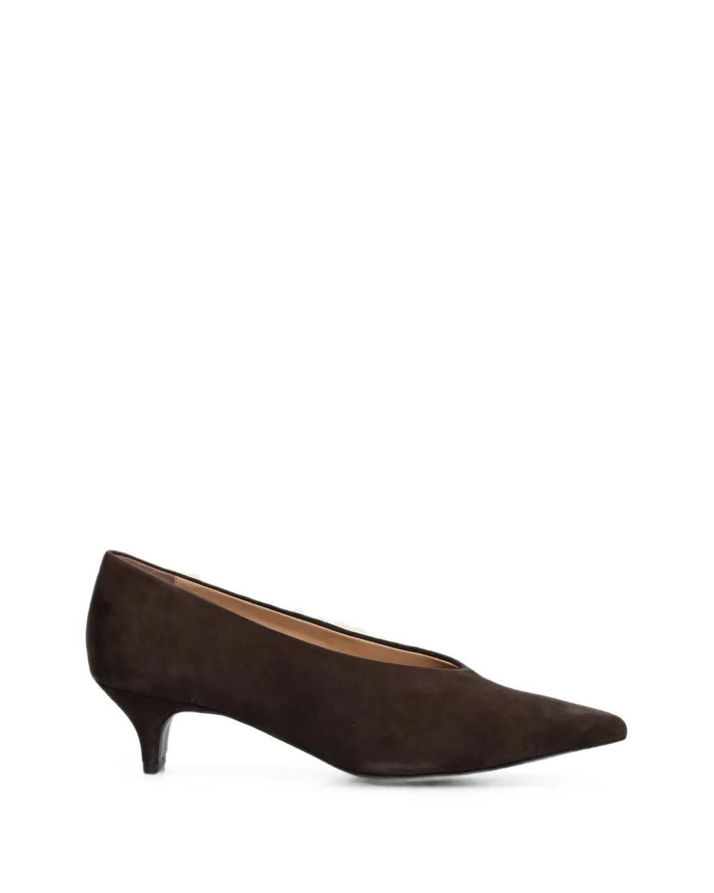 Gant Brown Pointed-Toe Suede Pumps