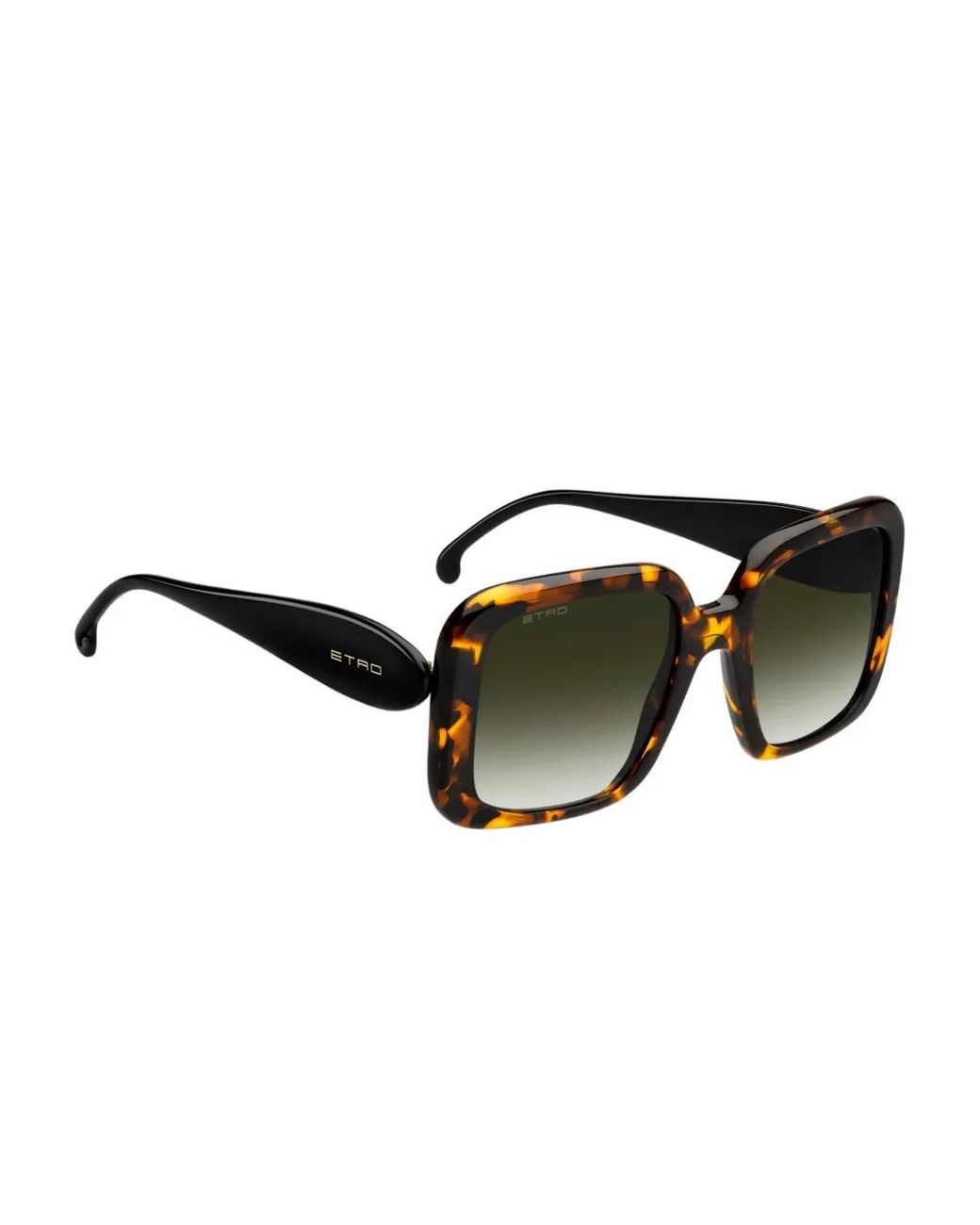 Etro Green Paisley Sunglasses