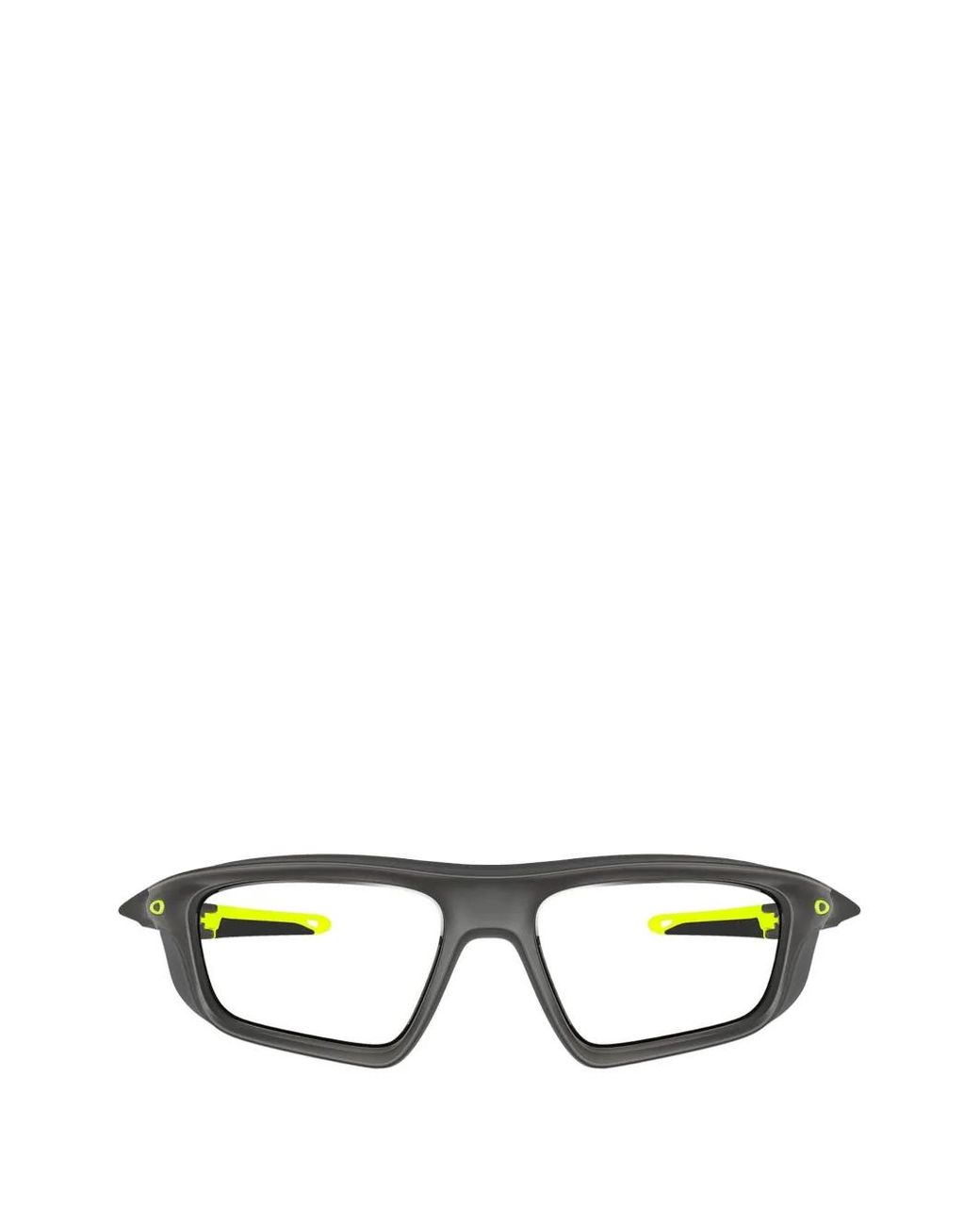 Oakley Black Teres Rectangle-Frame Glasses