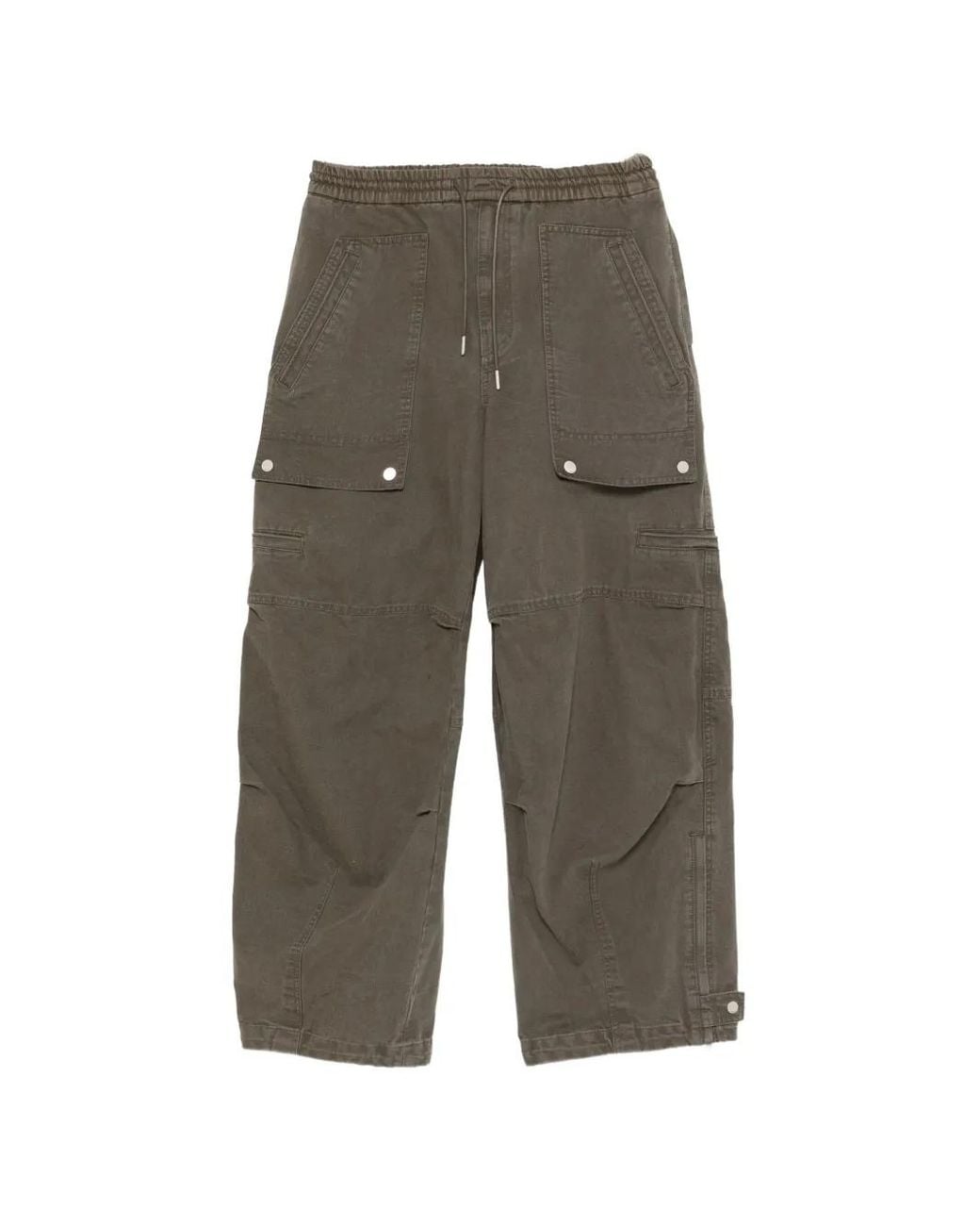 Juun.J Gray Pantalon À Poches Cargo for men