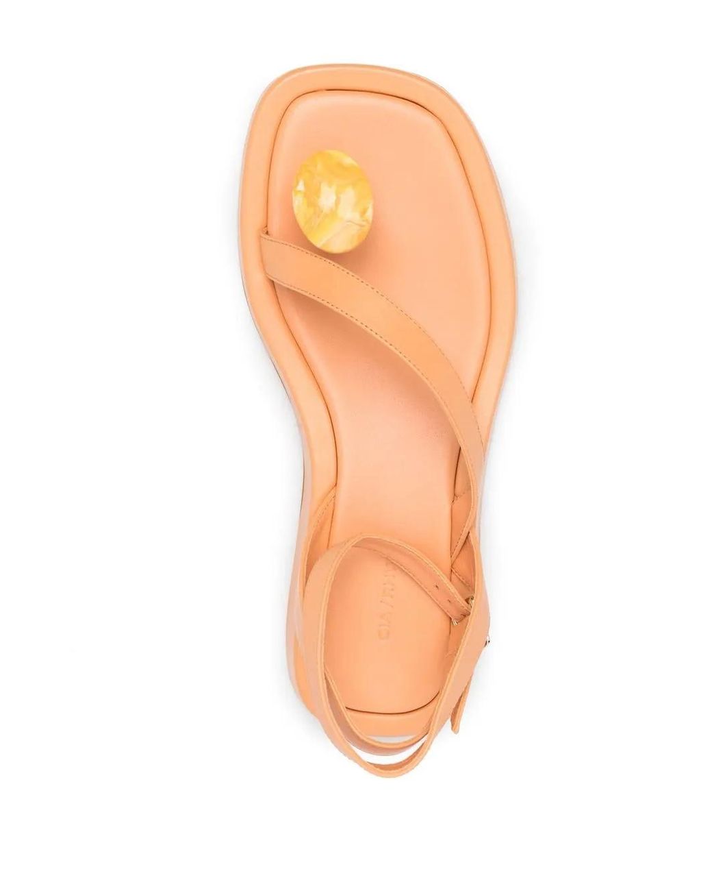 Gia Borghini Pink Sandales À Bout Ouvert
