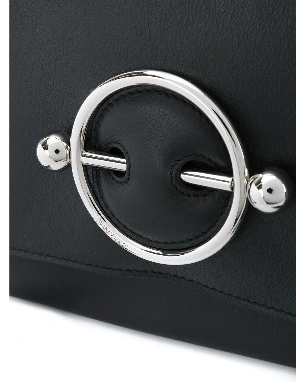 J.W. Anderson Black Large Disc Satchel
