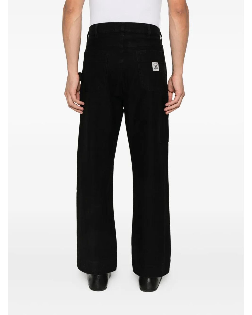 Bode Jeans Mit Logo-Patch in Black für Herren
