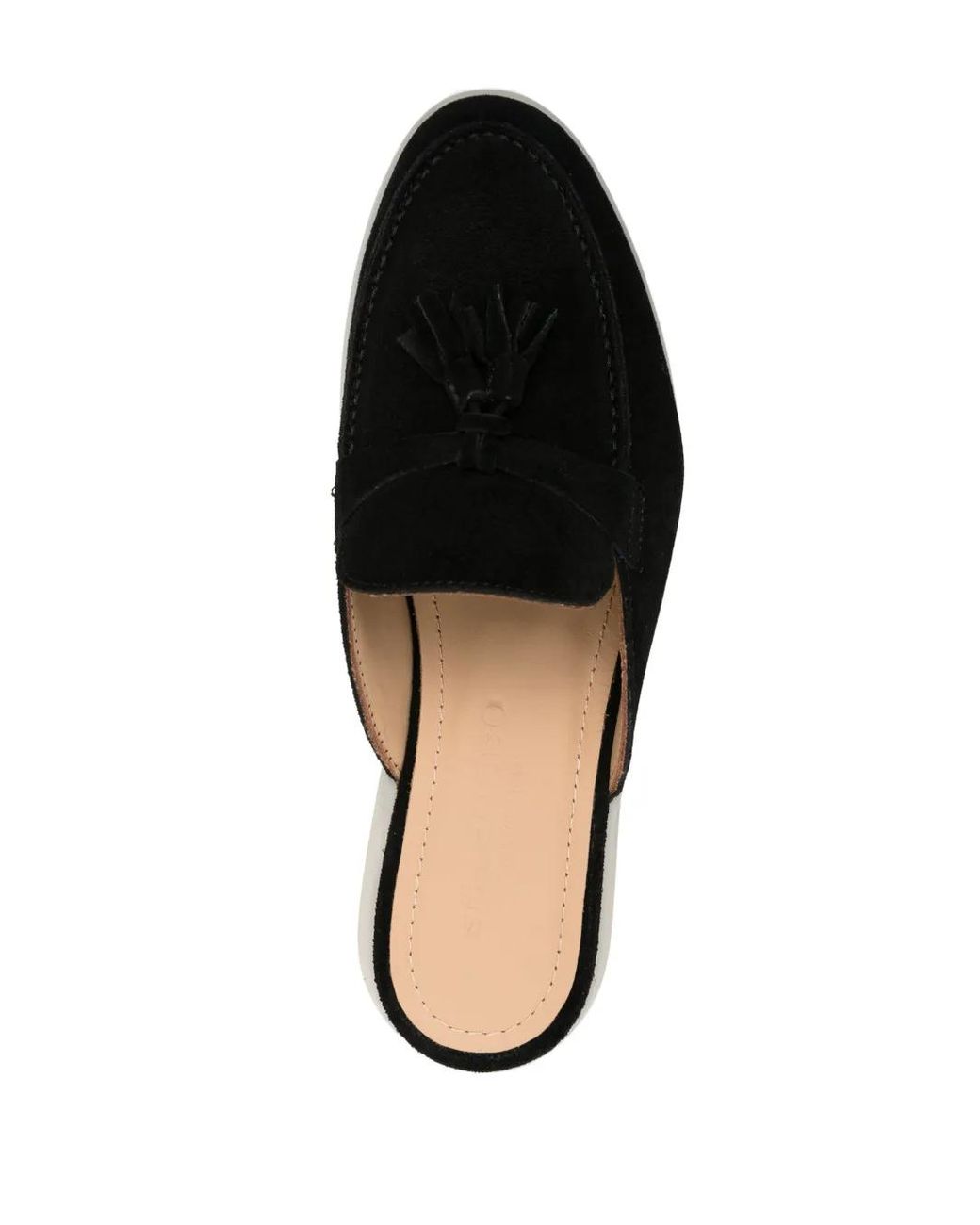 Scarosso Black Lucrezia Suede Mules