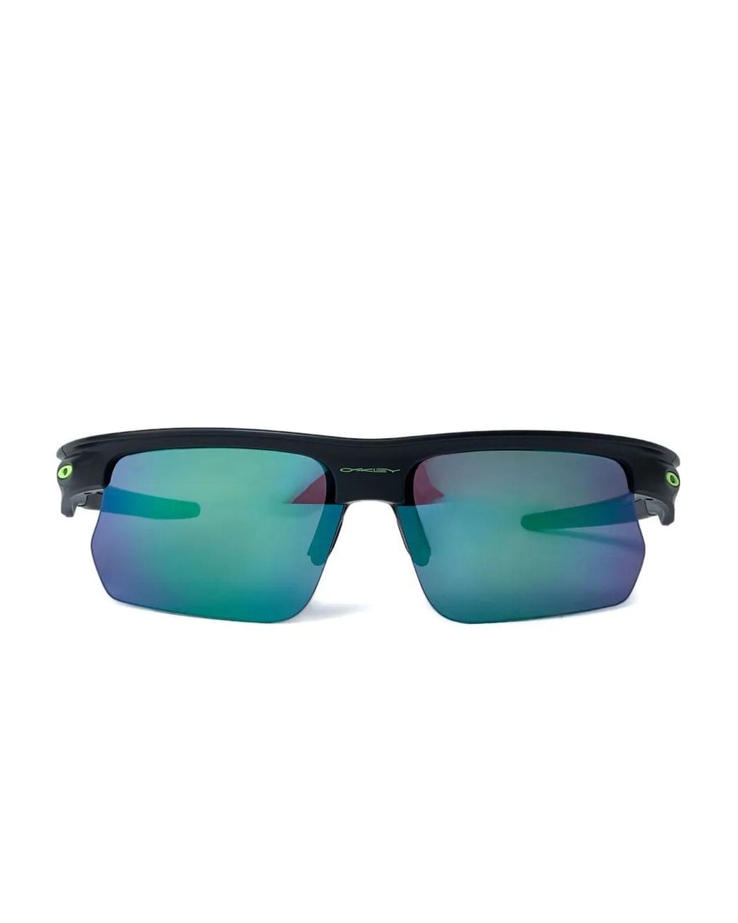 Oakley Blue Shield-Frame Sunglasses