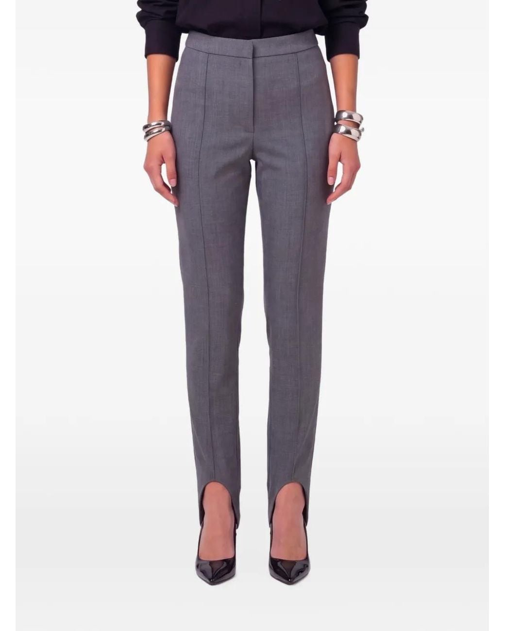Frankie Shop Blue Svea Trousers