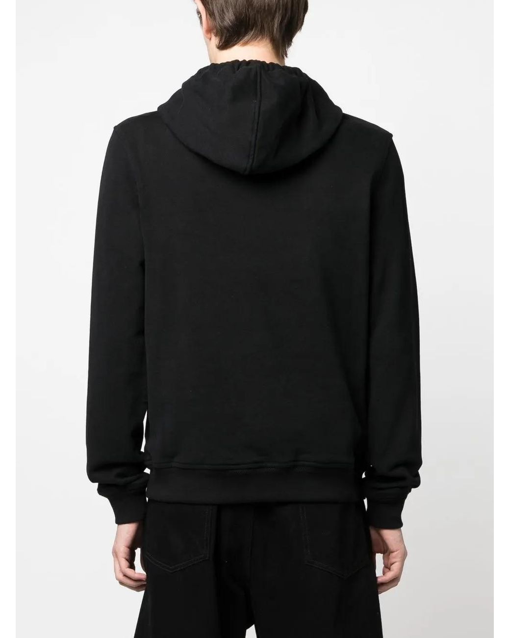 Belstaff Black Logo Patch Hoodie for men