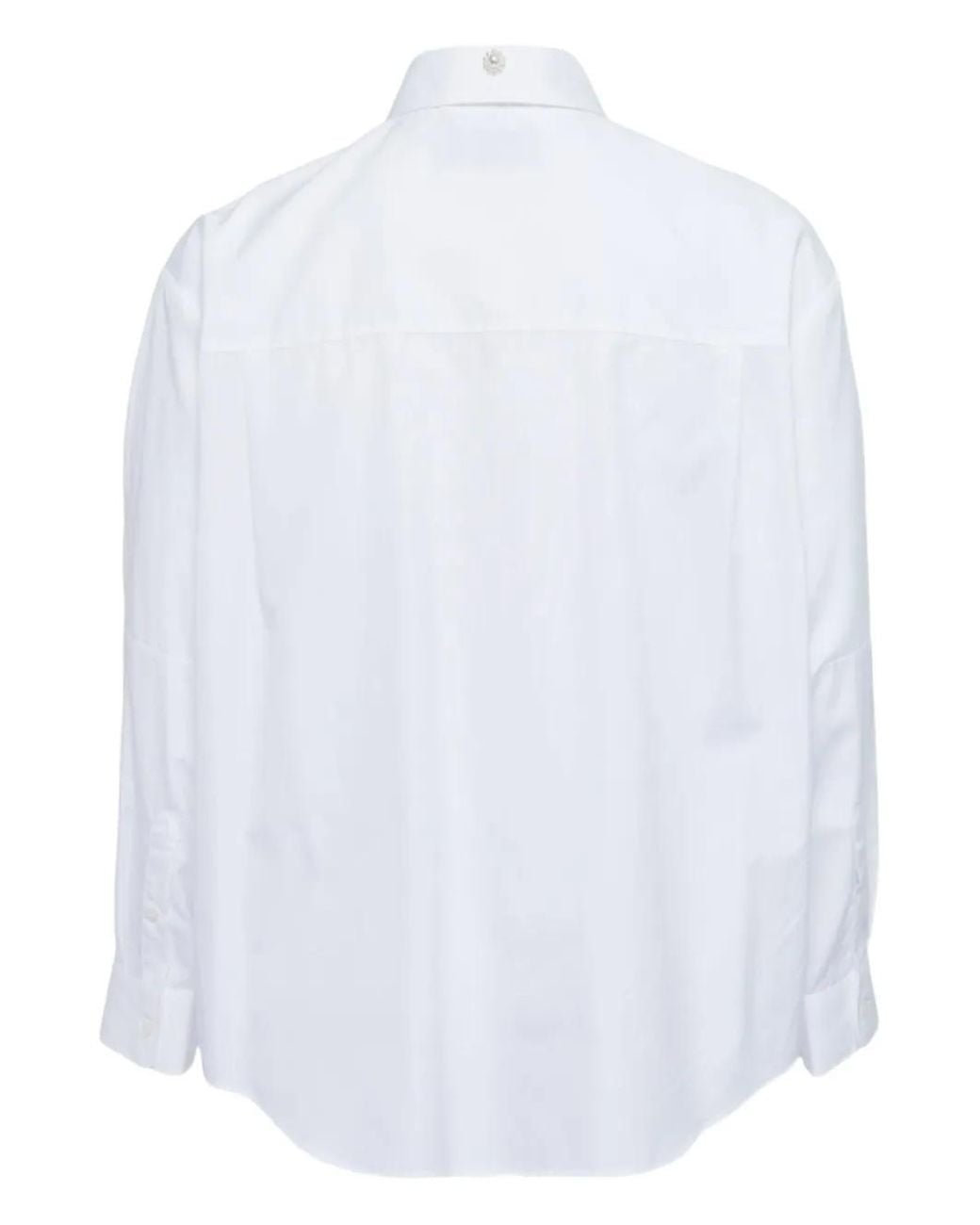Simone Rocha White Patchwork Egg Shirt for men
