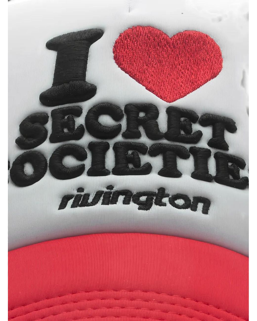 RRR123 Red Secret Societies Trucker Hat for men