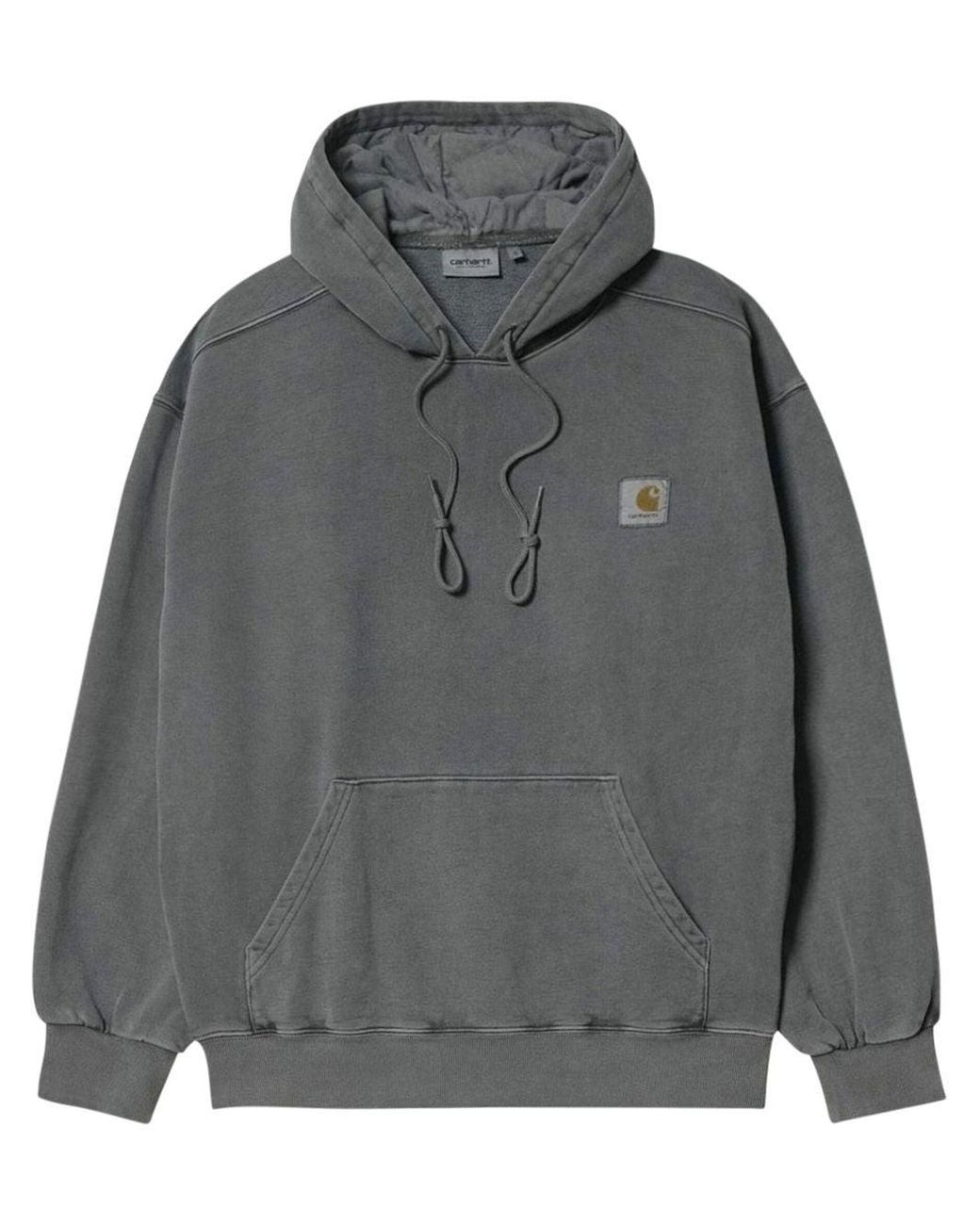 Carhartt WIP Vista Hooded Sweatshirt in Grey for Men Lyst UK