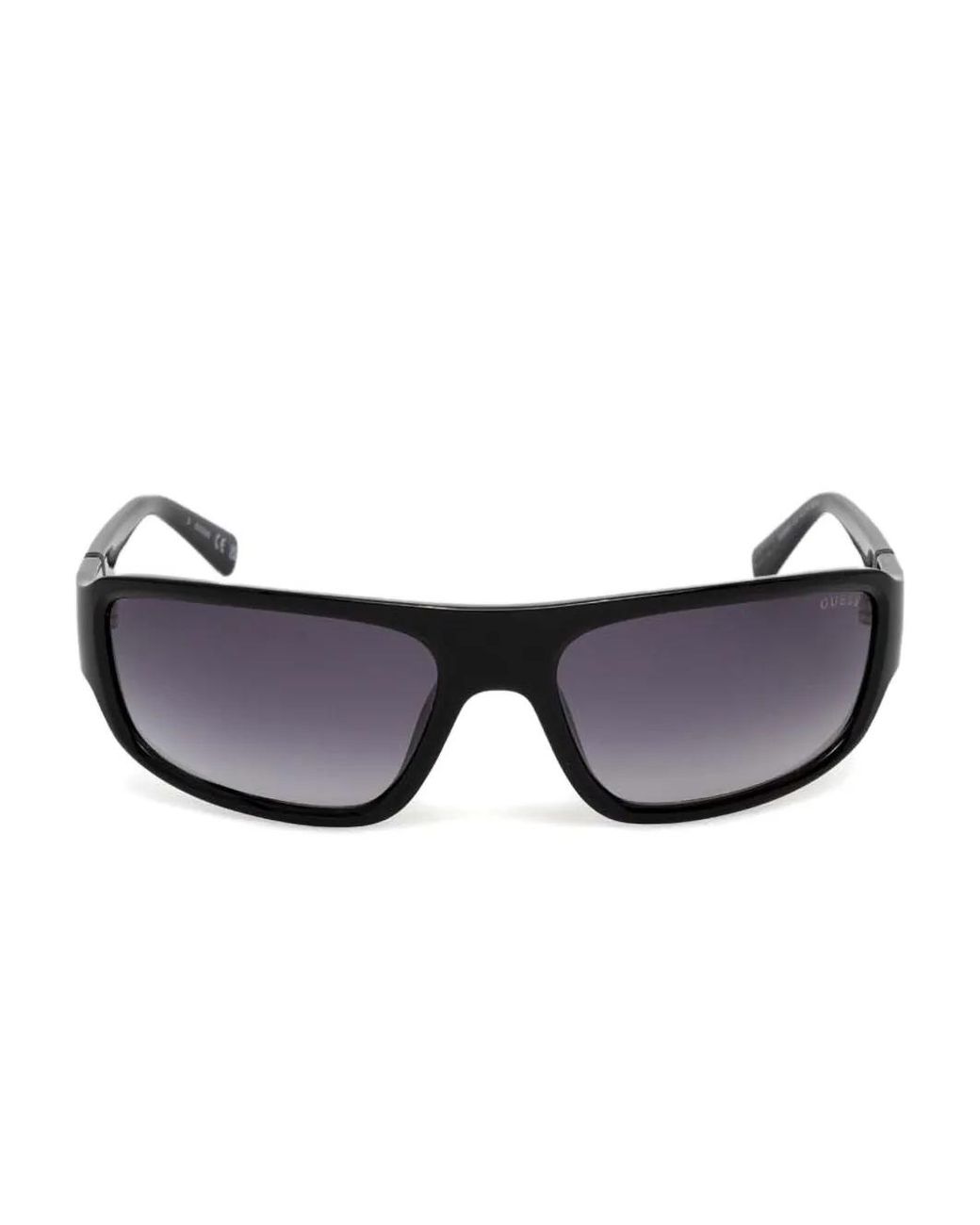 GUESS EYEWEAR Blue Rectangle Sunglasses for men