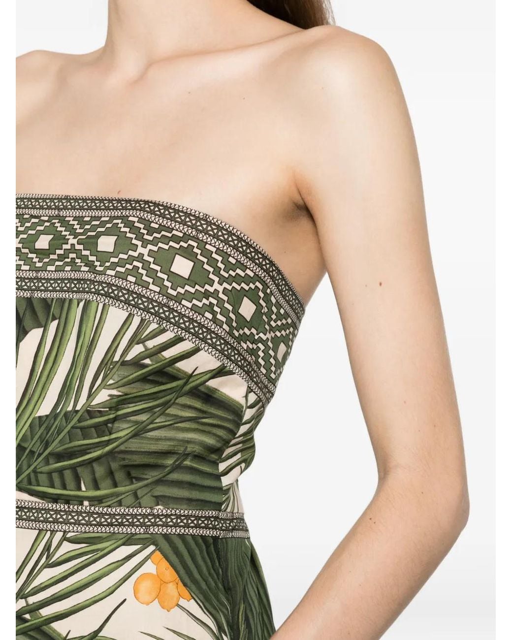Johanna Ortiz Green Another Chance Dress