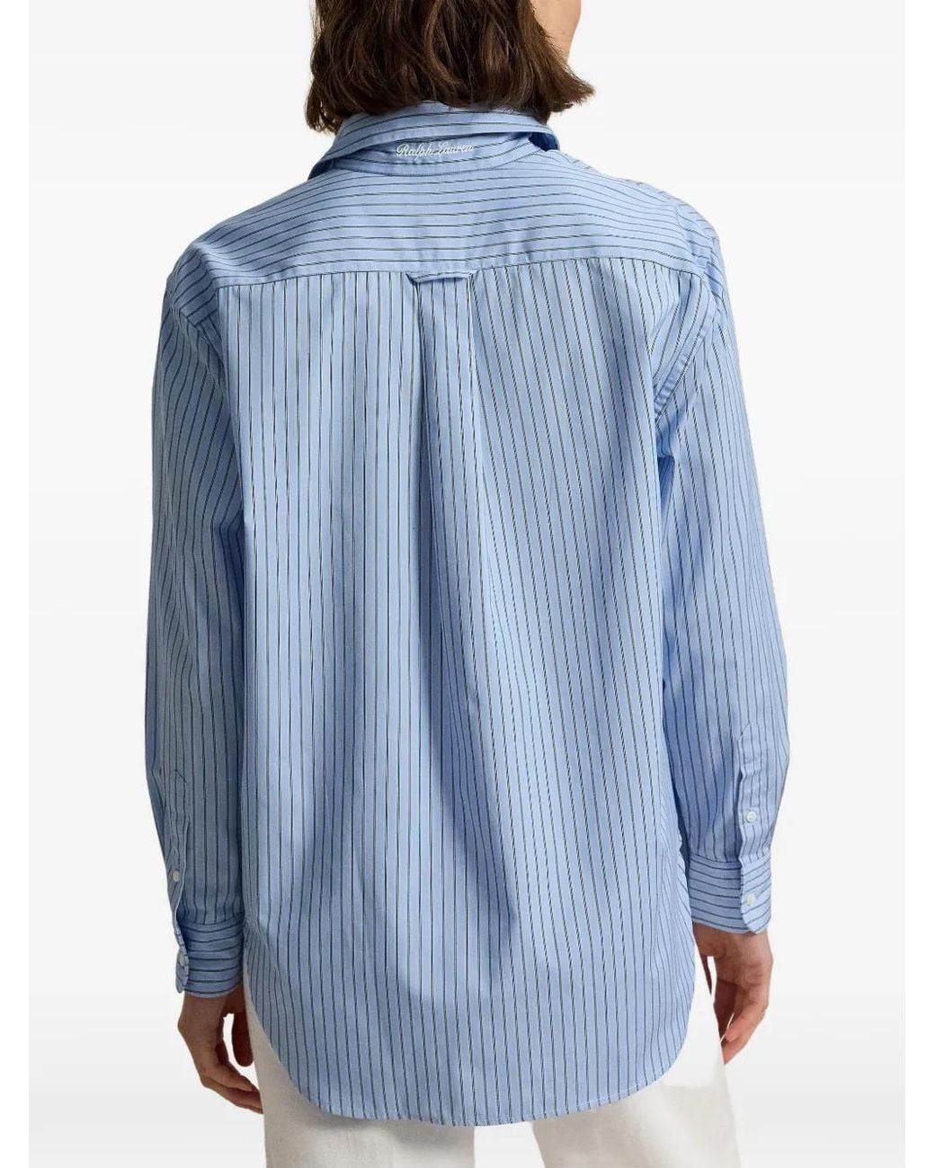 Polo Ralph Lauren Blue Wimbledon Striped Shirt
