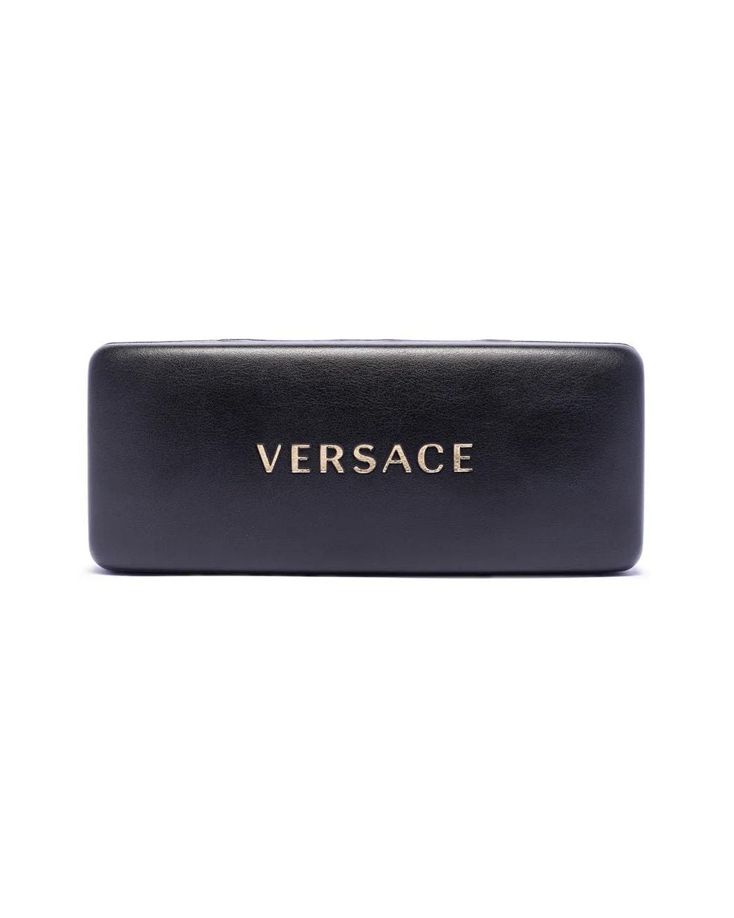 Versace Black Rectangle-Frame Sunglasses for men