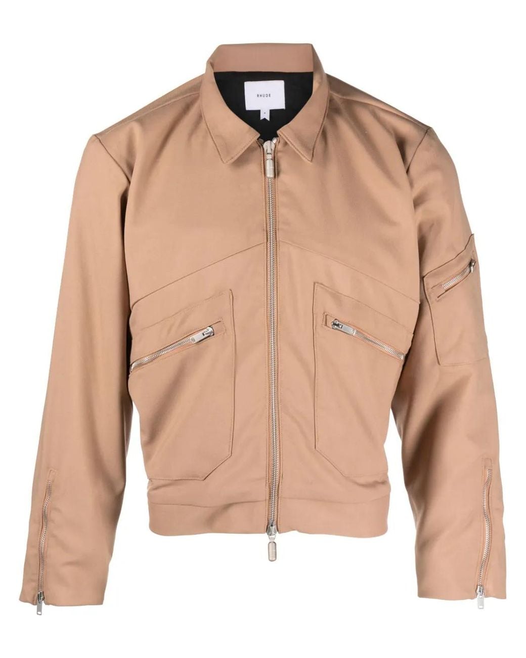 Rhude Natural Sambac Bomber Jacket for men