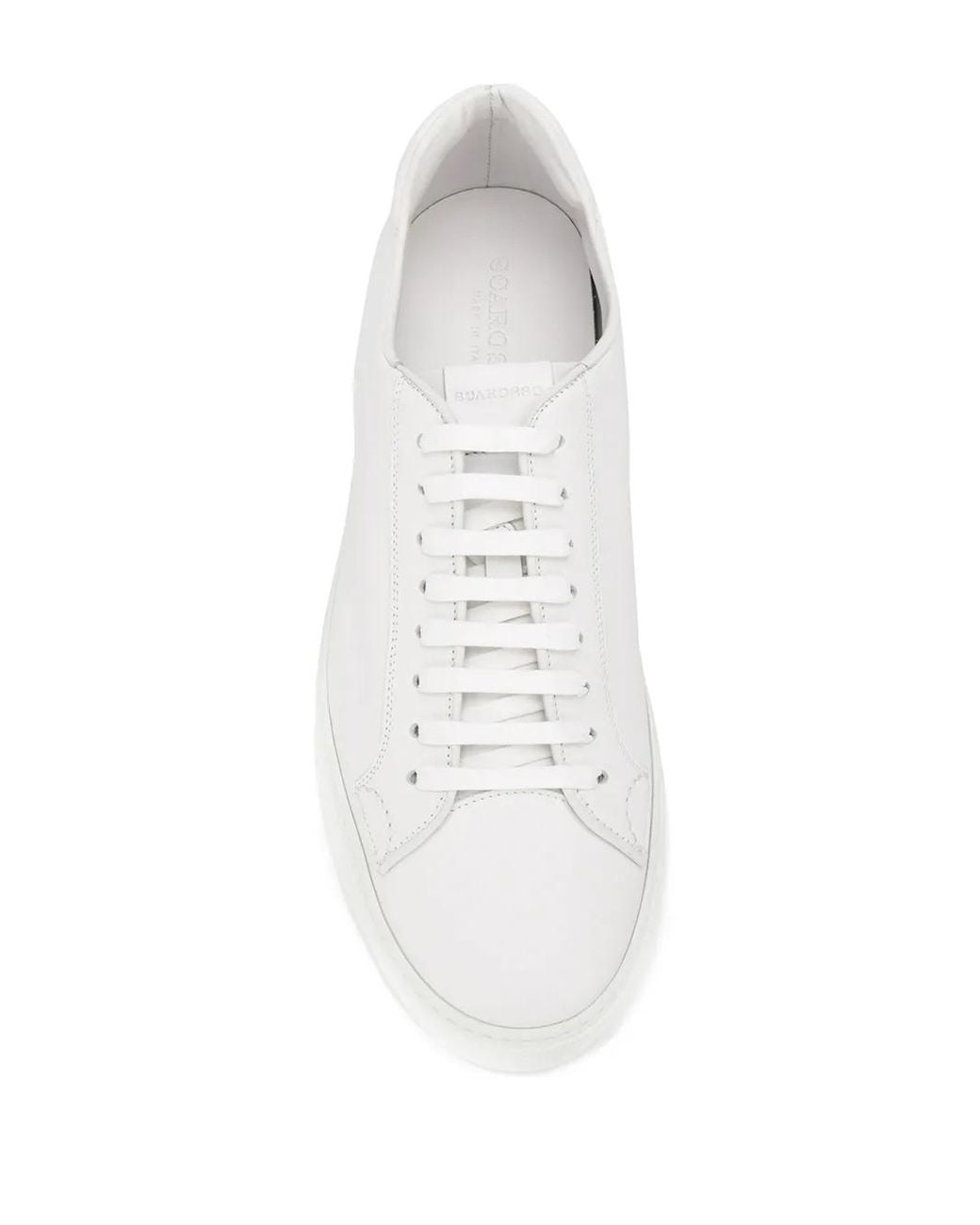 Scarosso White Low-Top Sneakers for men