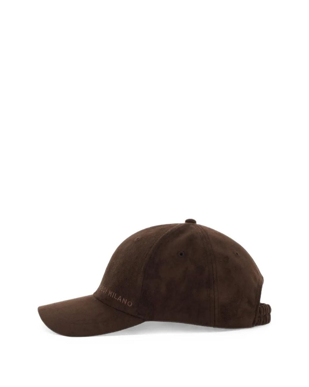Boggi Brown Peaked Cap for men