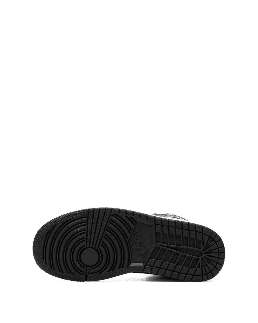 Nike Black Air Jordan 1 Mid Sneakers
