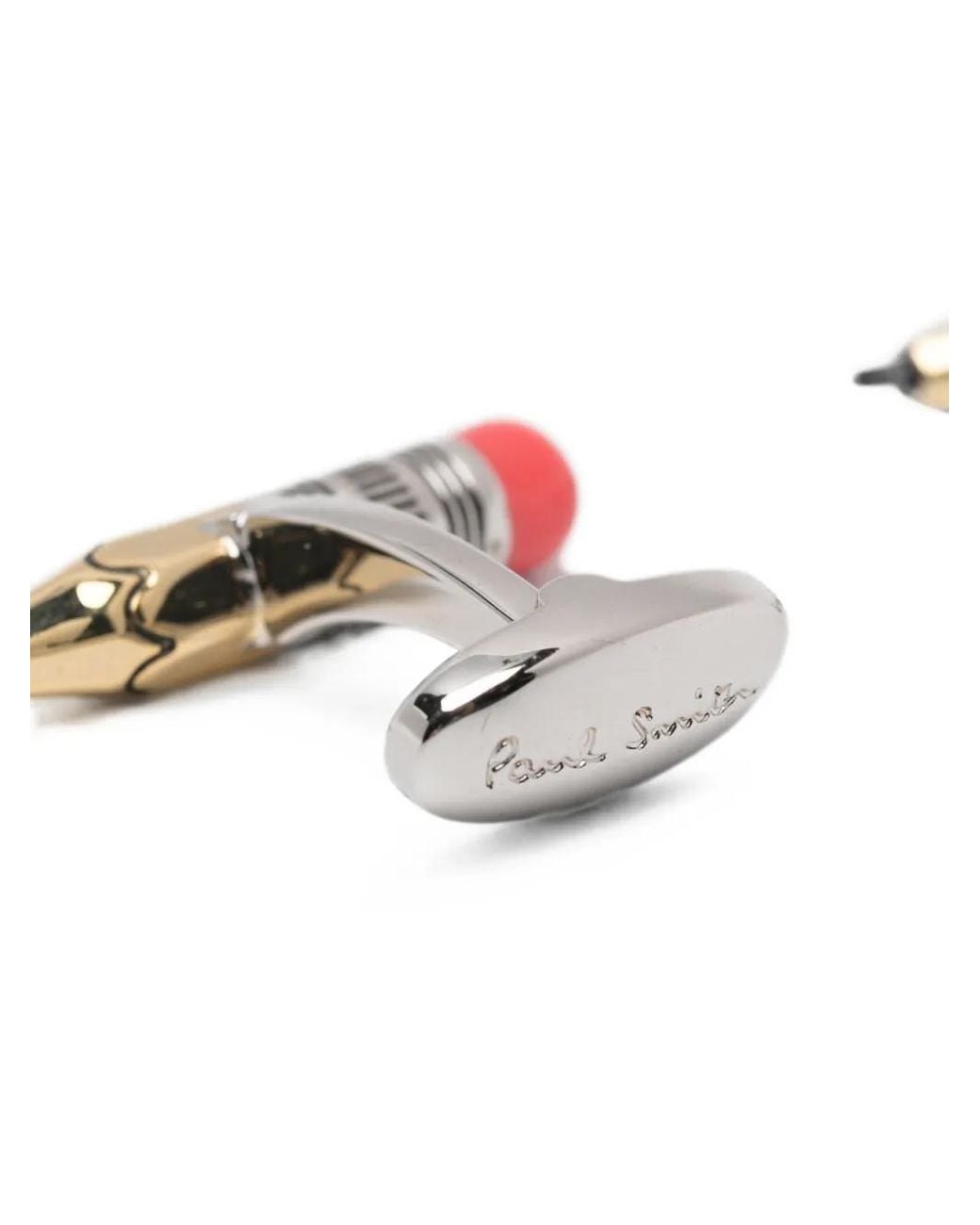 Paul Smith White Pencil-Motif Cufflinks for men