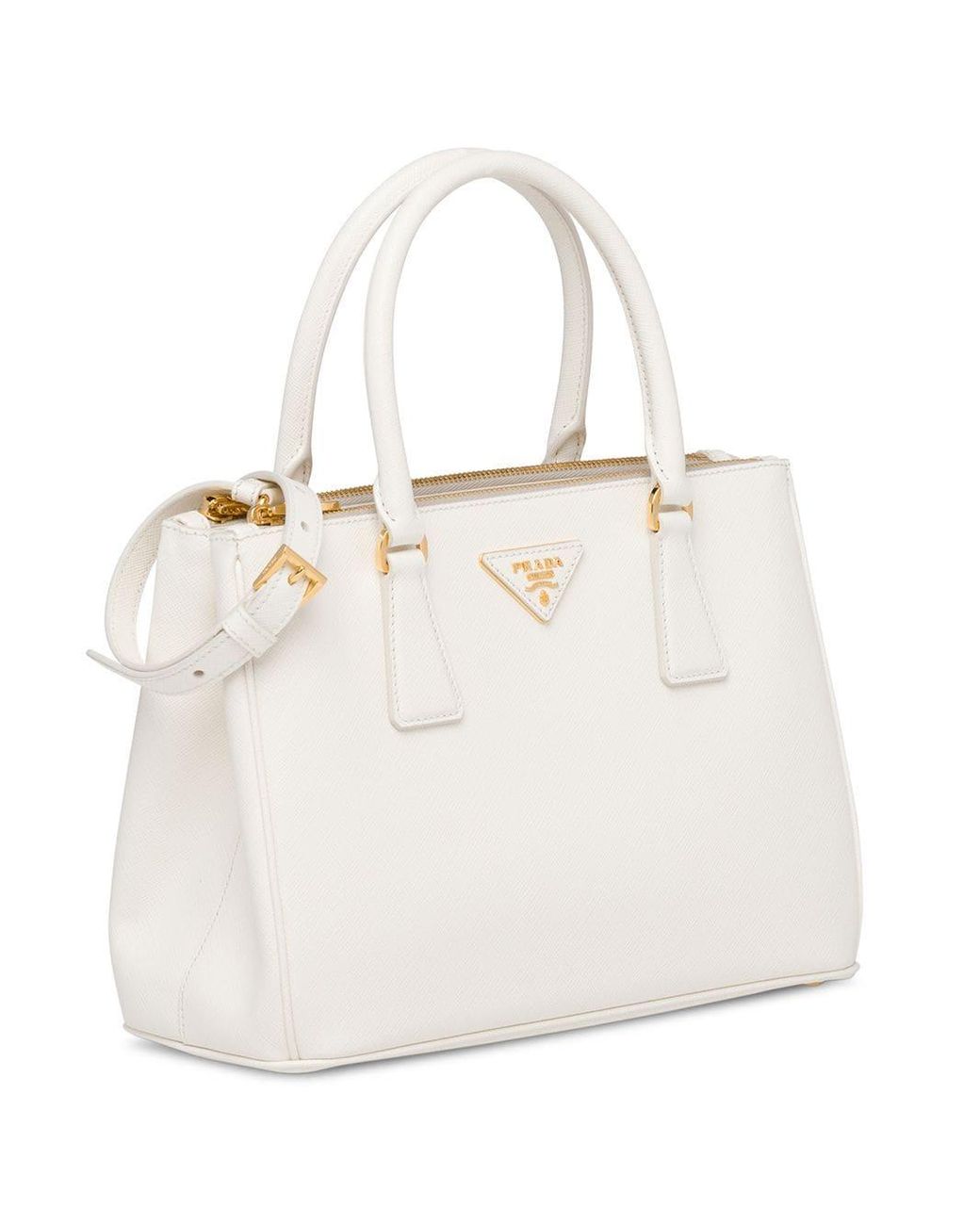 Prada Galleria Bag in White | Lyst