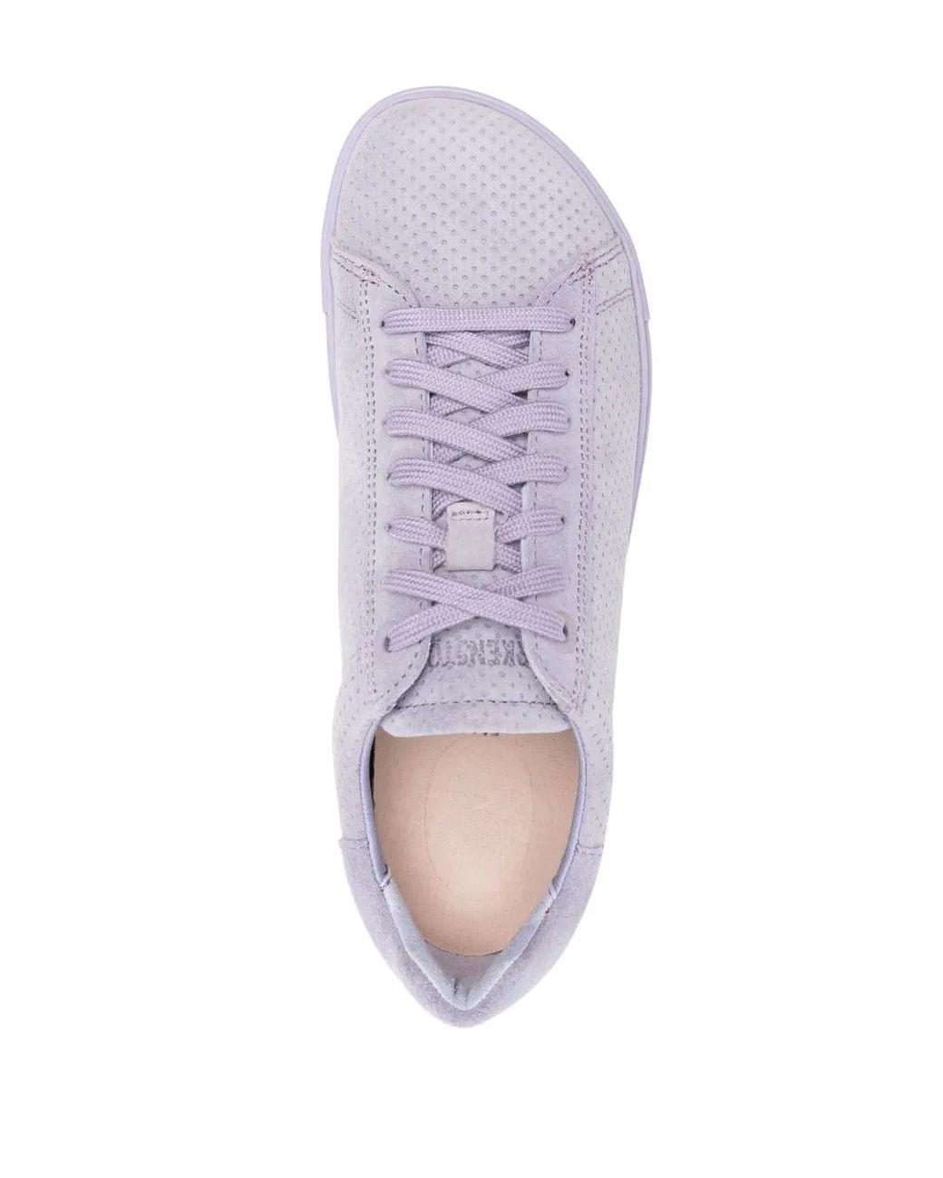 Birkenstock Purple Bend Low-Top Suede Sneakers