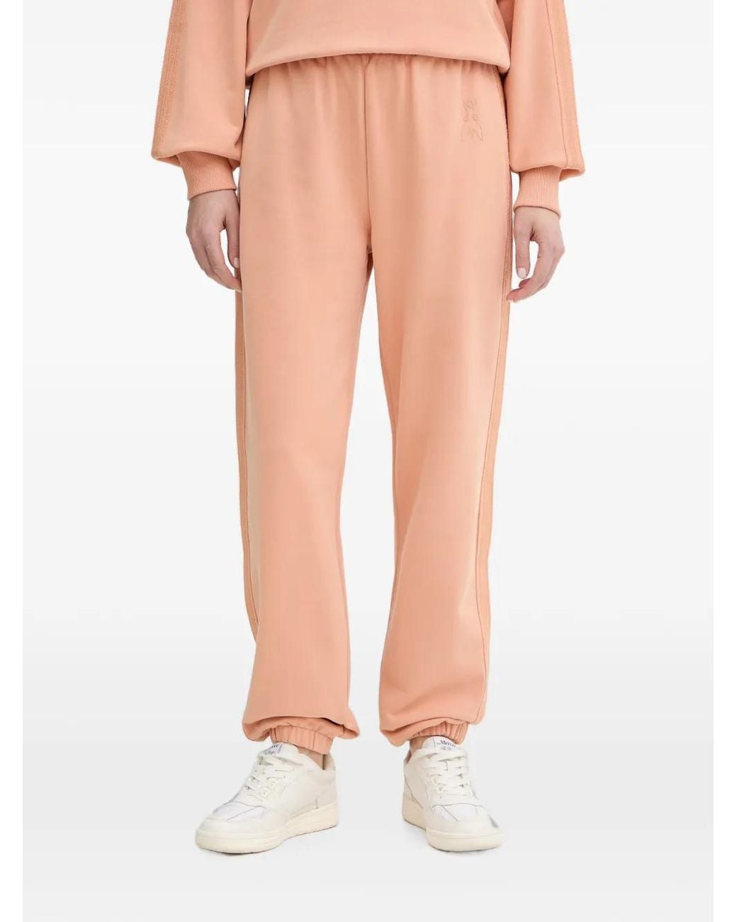Patrizia Pepe Natural Cotton Track Pants