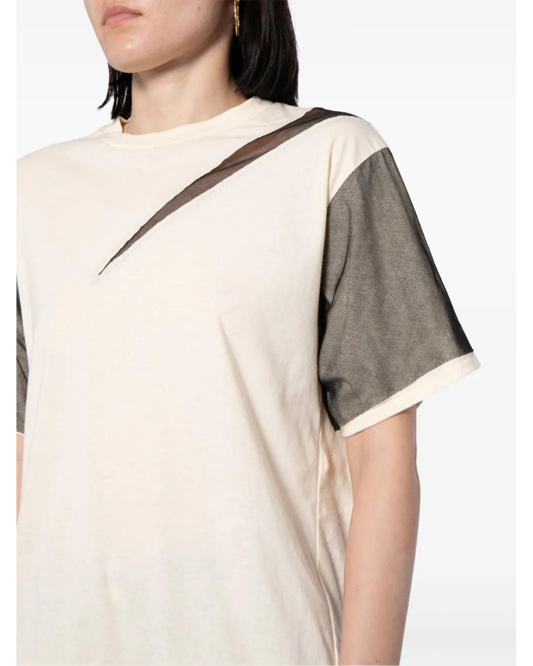 Undercover Natural Layered Cotton T-Shirt